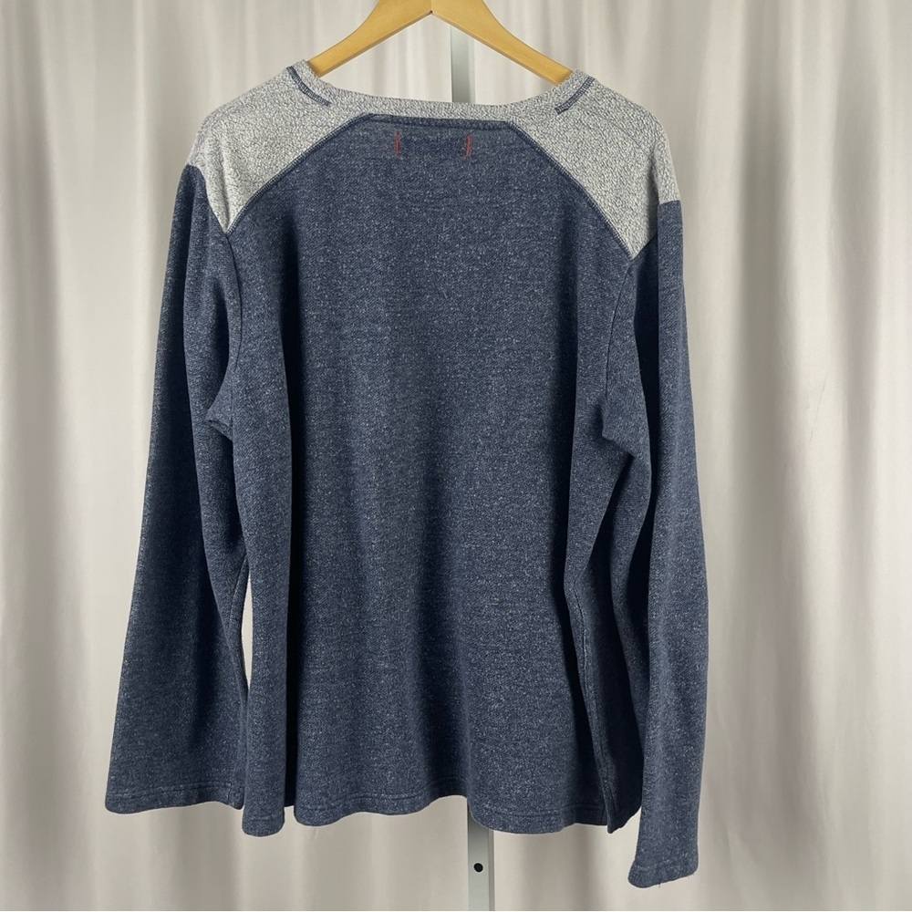 TOMMY BAHAMA XL Fleece Lined Crew Neck Lounge Sweatshirt Crewneck Preppy Casual - Picture 2 of 7